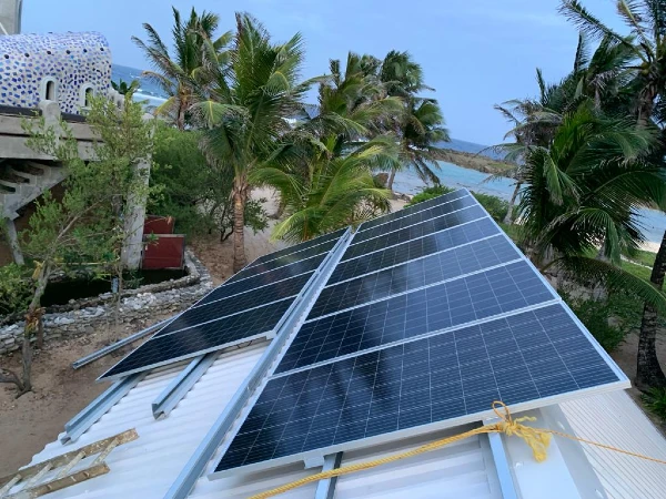 get solar power in utila